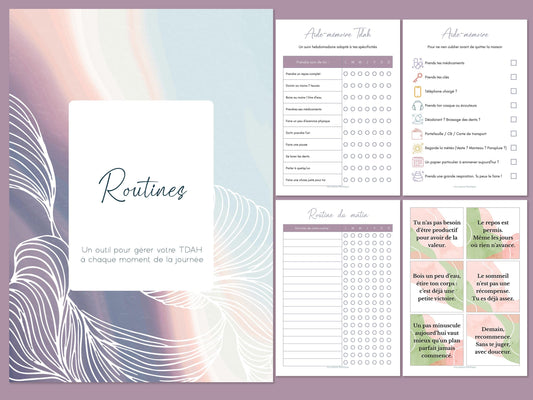Pack TDAH – 3 PDF Imprimable