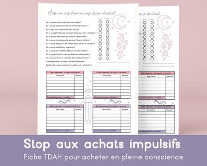 Stop aux achats impulsifs – Fiche TDAH pour acheter en pleine conscience