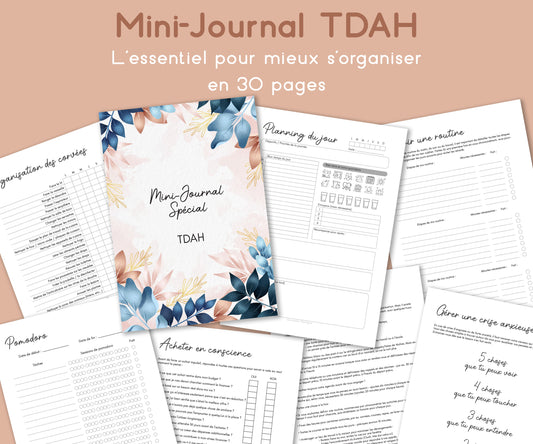 Mini Planificateur TDAH - L'essentiel en 30 pages
