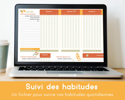 Traqueur d’habitudes TDAH – Google Sheets