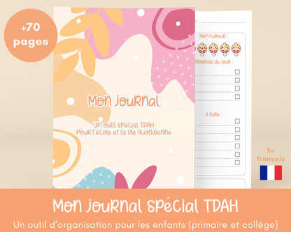 Planificateur TDAH spécial enfants, idéal primaire et collège
