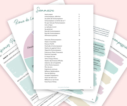 Journal d'Autocompassion - Gestion des émotions