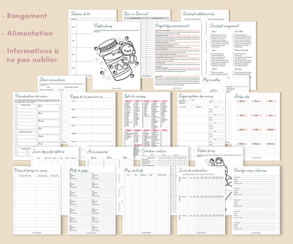 Journal spécial TDAH en français - PDF imprimable