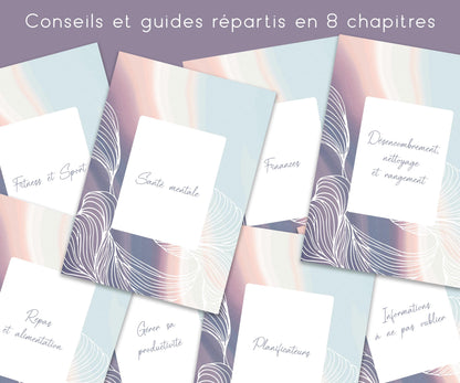 Journal d'aide pour le TDAH en français, PDF imprimable