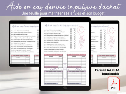 Stop aux achats impulsifs – Fiche TDAH pour acheter en pleine conscience