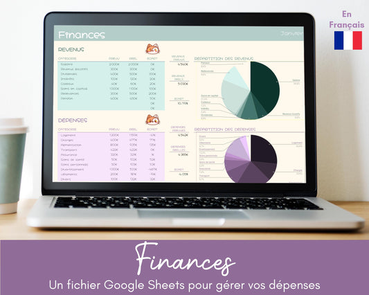 Gestionnaire de Budget Annuel - Google Sheets