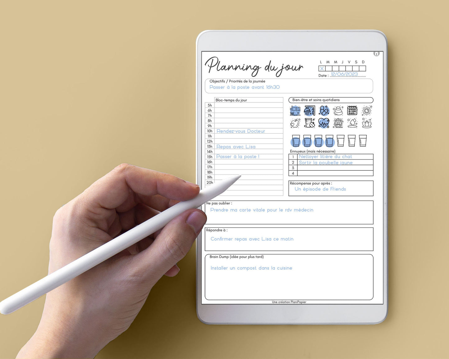 Mini Planificateur TDAH - L'essentiel en 30 pages